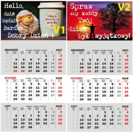 Kalendarze z magnesem na Lodówkę na 2021